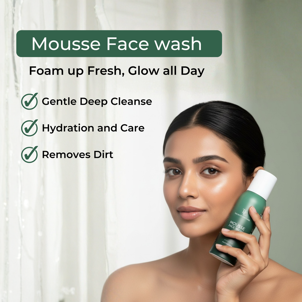 Mousse Face Wash The Bath and Care