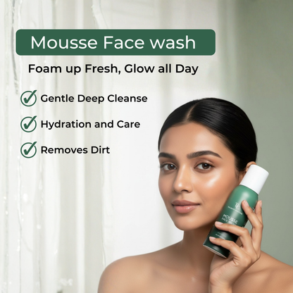 Mousse Face Wash The Bath and Care