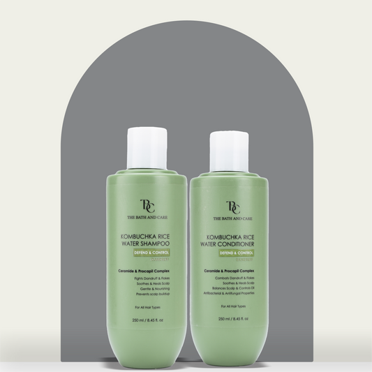 DEFEND AND CONTROL Hair Shampoo + DEFEND AND CONTROL Hair Conditioner The Bath and Care