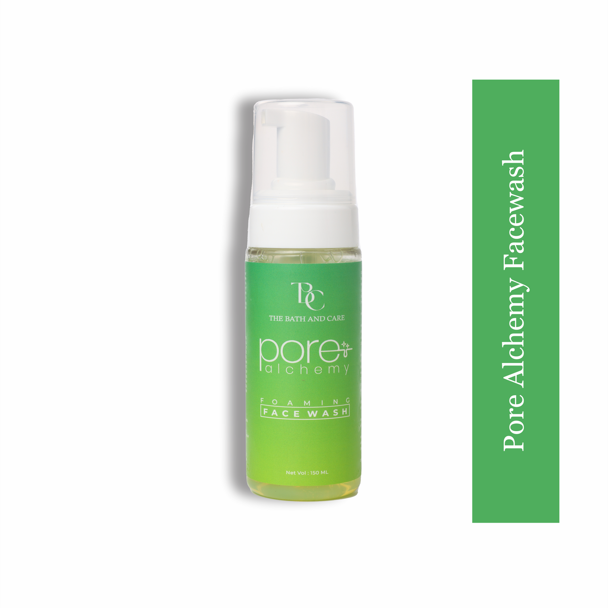 Oil Control Foaming Face Wash with Tea Tree Extract for Pore Minimizing The Bath and Care