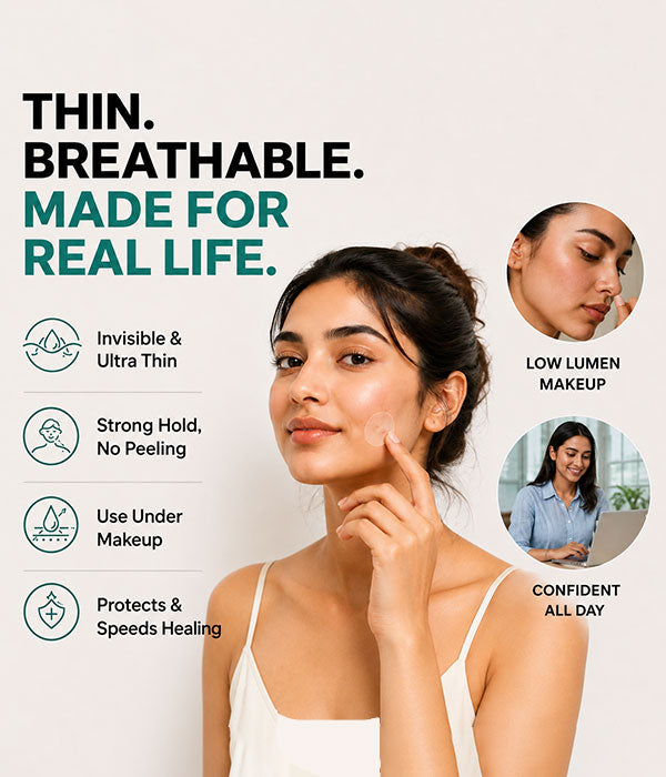 Clear Cue Hydrocolloid Acne Patches for Overnight Spot Care
