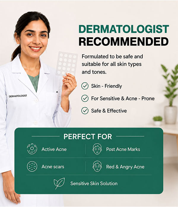 Clear Cue Hydrocolloid Acne Patches for Overnight Spot Care