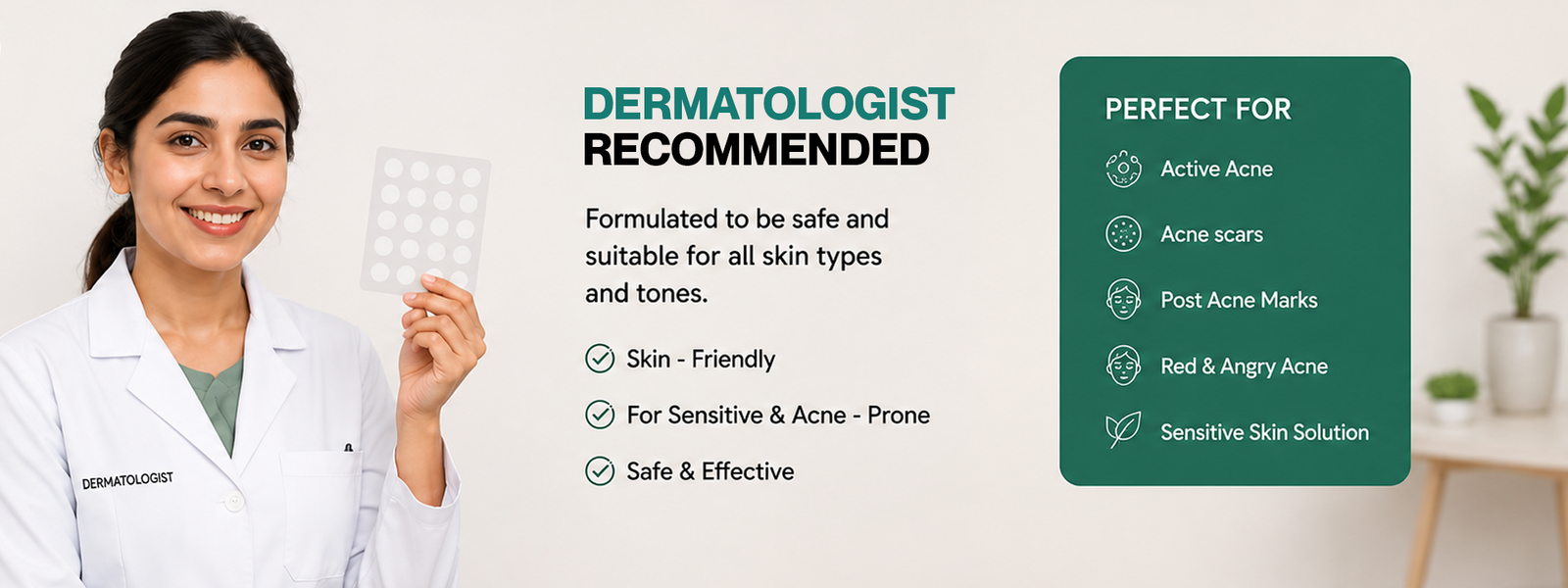 Clear Cue Hydrocolloid Acne Patches for Overnight Spot Care