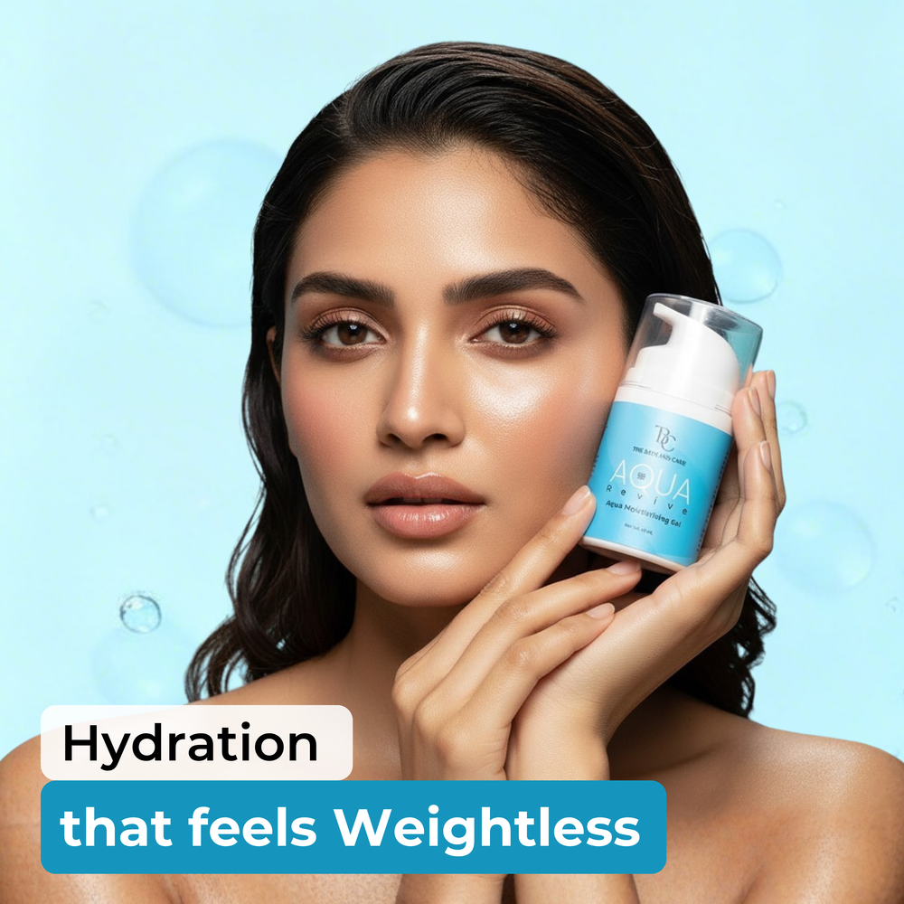 Hydrating Moisturizer Face Gel With Rice Water Extract - Aqua Revive The Bath And Care