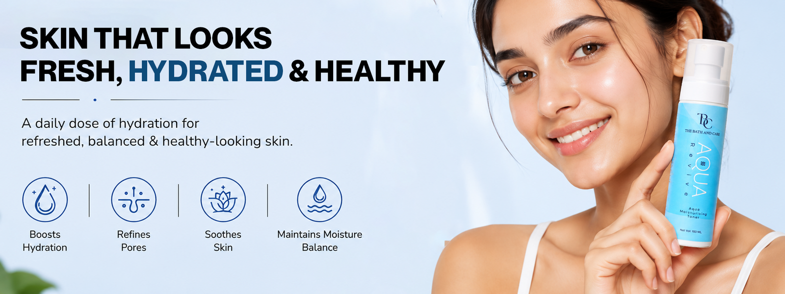 Aqua Revive Hydrating Face Toner with Rice Extract