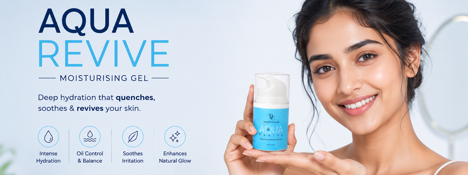 Aqua Revive Hydrating Gel Moisturizer with Rice Extract