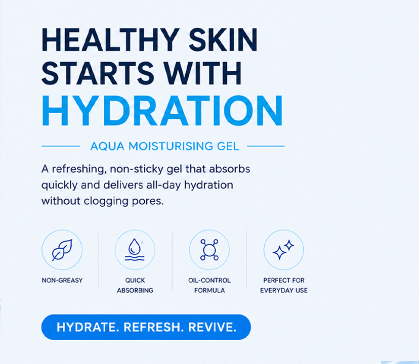 Aqua Revive Hydrating Gel Moisturizer with Rice Extract