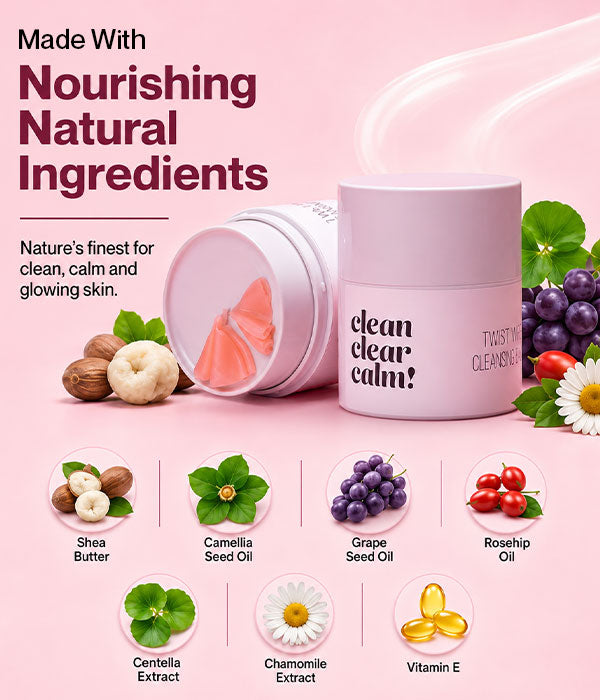 Makeup Remover Cleansing Balm for Waterproof Makeup