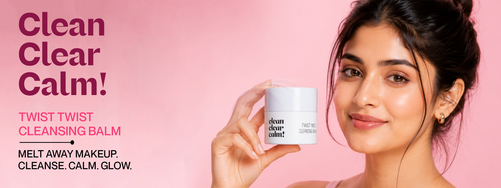 Makeup Remover Cleansing Balm for Waterproof Makeup