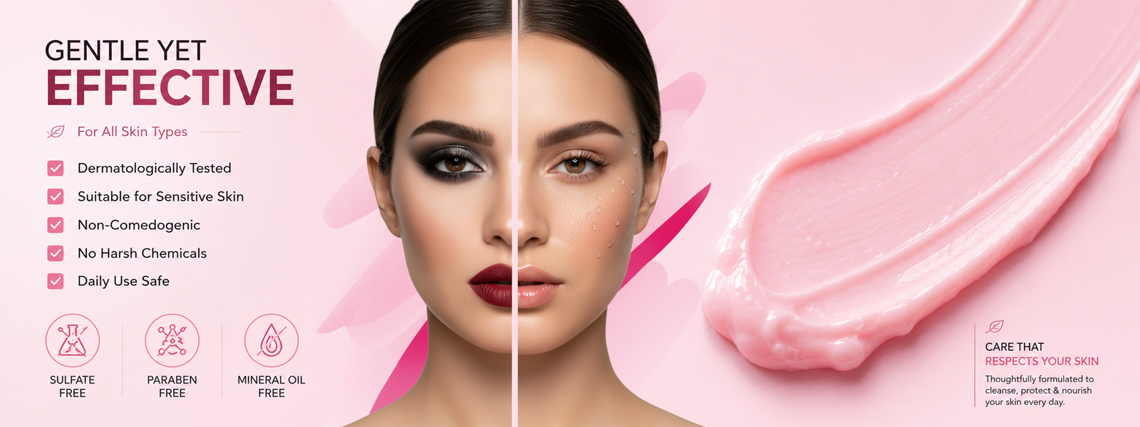 Makeup Remover Cleansing Balm for Waterproof Makeup
