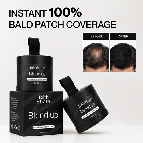 Blend Up Hair Root Touch-Up Powder for Grey Coverage The Bath and Care