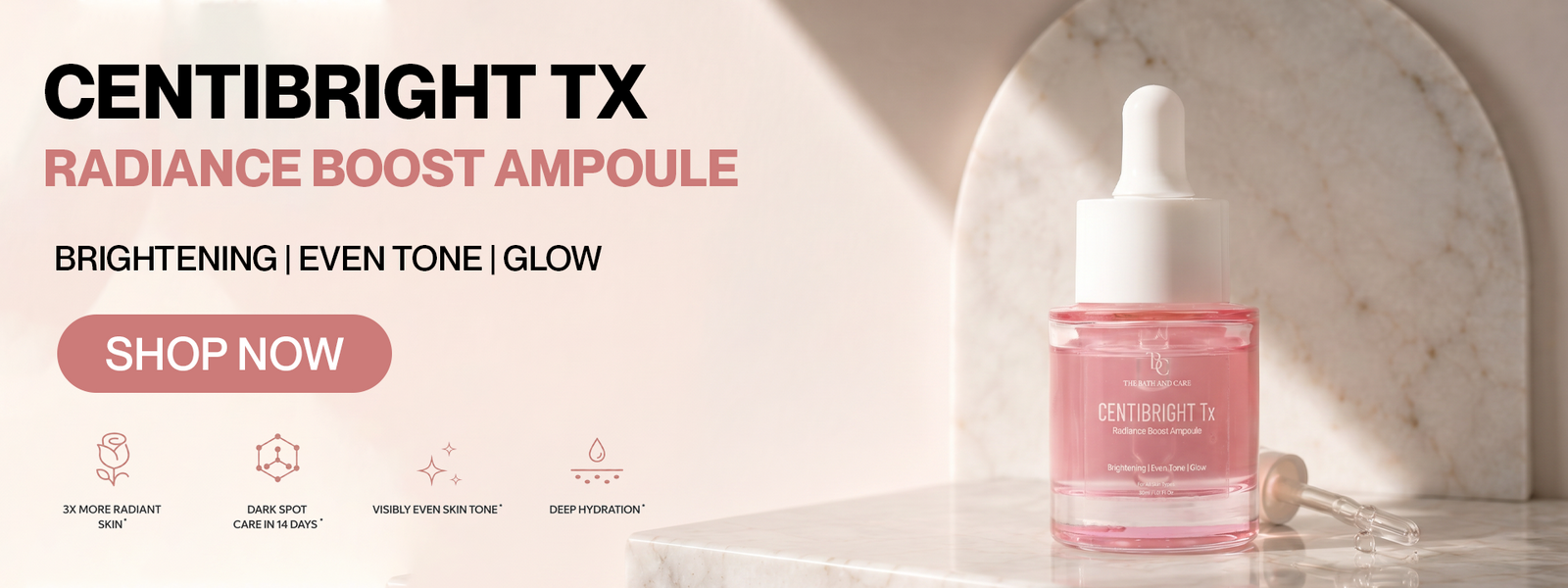 Centi Bright TX Tranexamic Acid Radiance Boost Ampoule