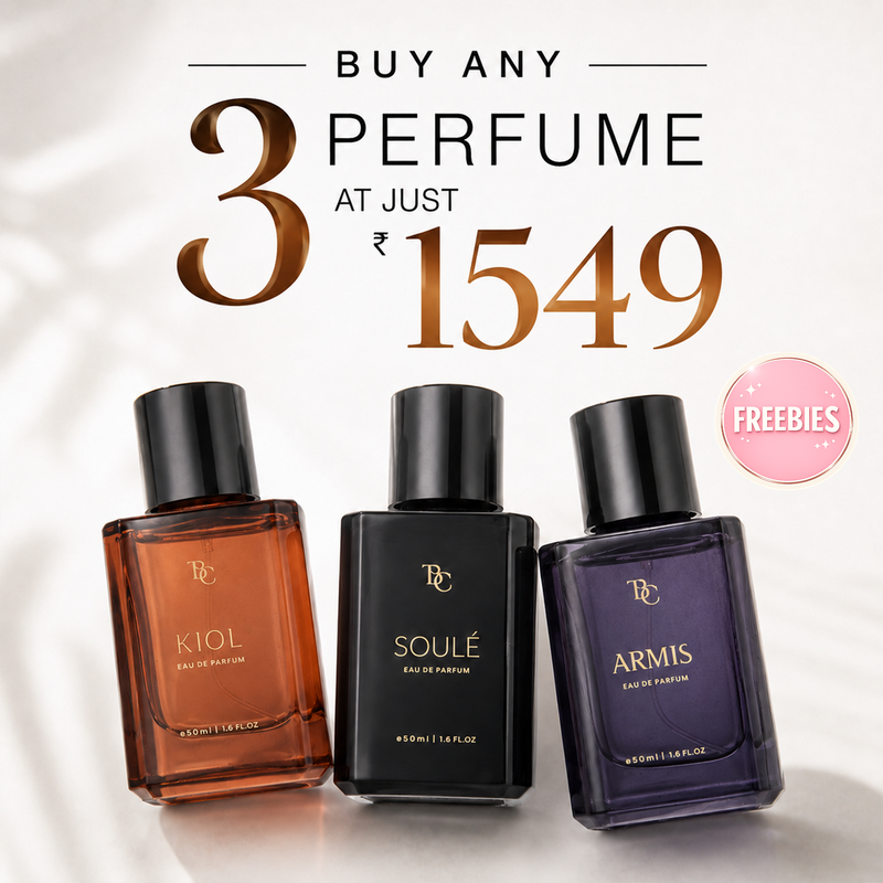 Buy Any 3 Perfume and Pay ₹1549