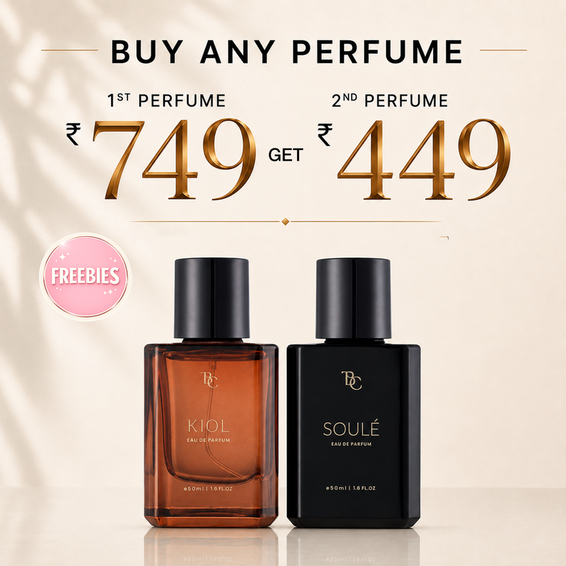 Buy 1st Perfume @749/-  and get 2nd at Rs. 449/-