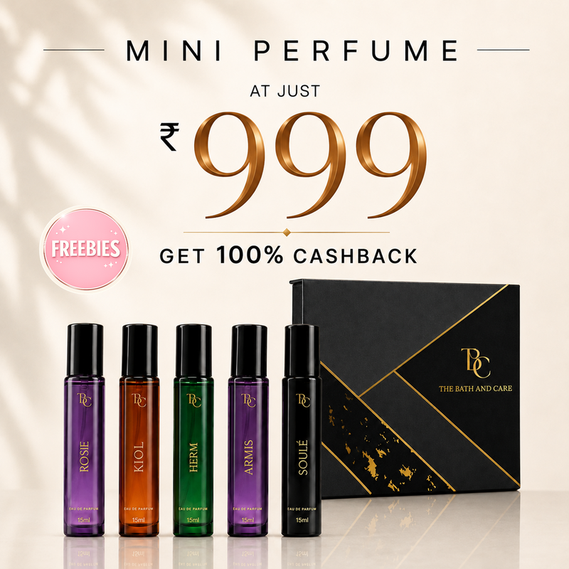 Buy Mini Perfume and get 100% Cash Back