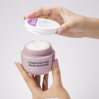 KOMBUCHKA RICE WATER HAIR MASK – REPAIR & RESTORE The Bath and Care