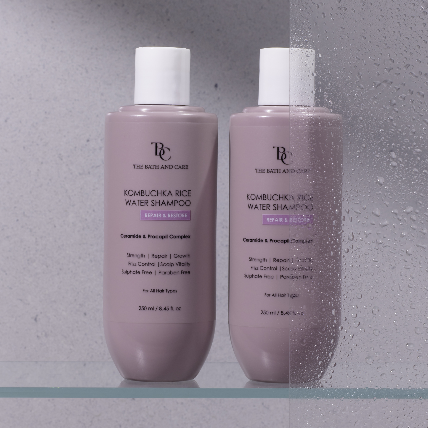 KOMBUCHKA RICE WATER SHAMPOO – REPAIR & RESTORE The Bath and Care