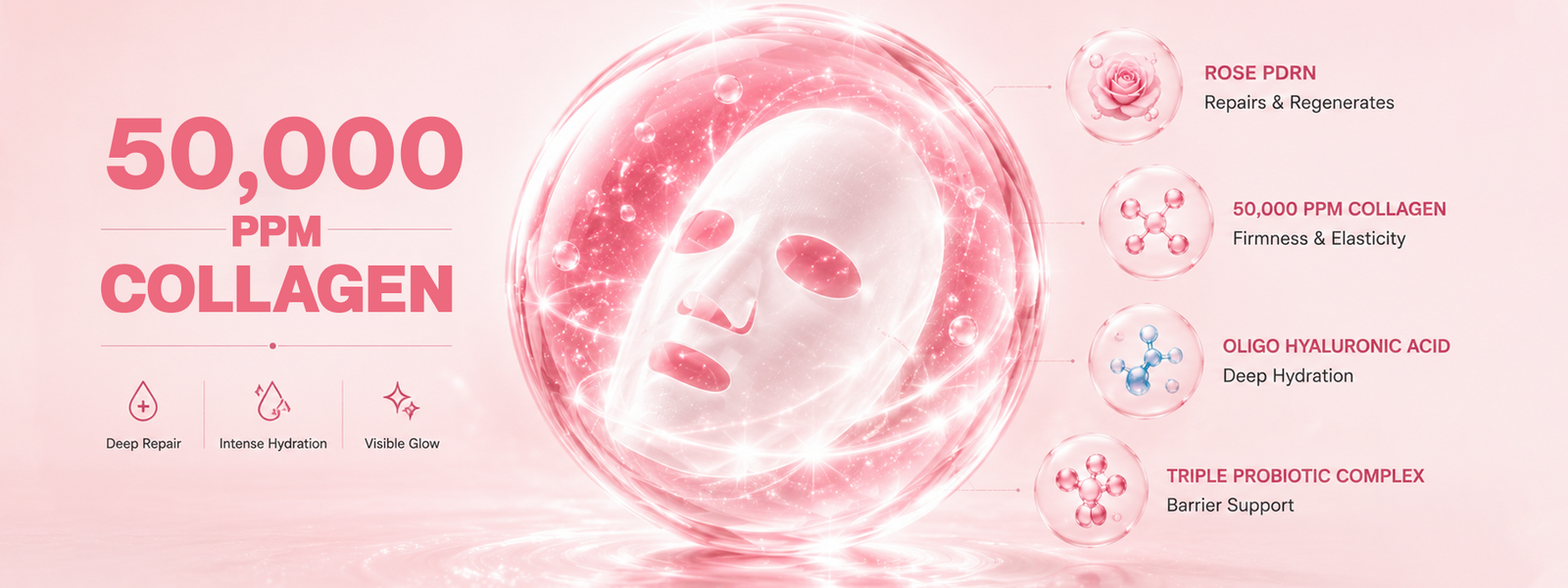 Bio-Collagen Real Deep Hydrogel Mask for Hydration & Firmness