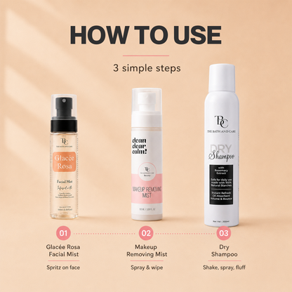 Fresh Face & Hair Combo TBC - The Bath and Care
