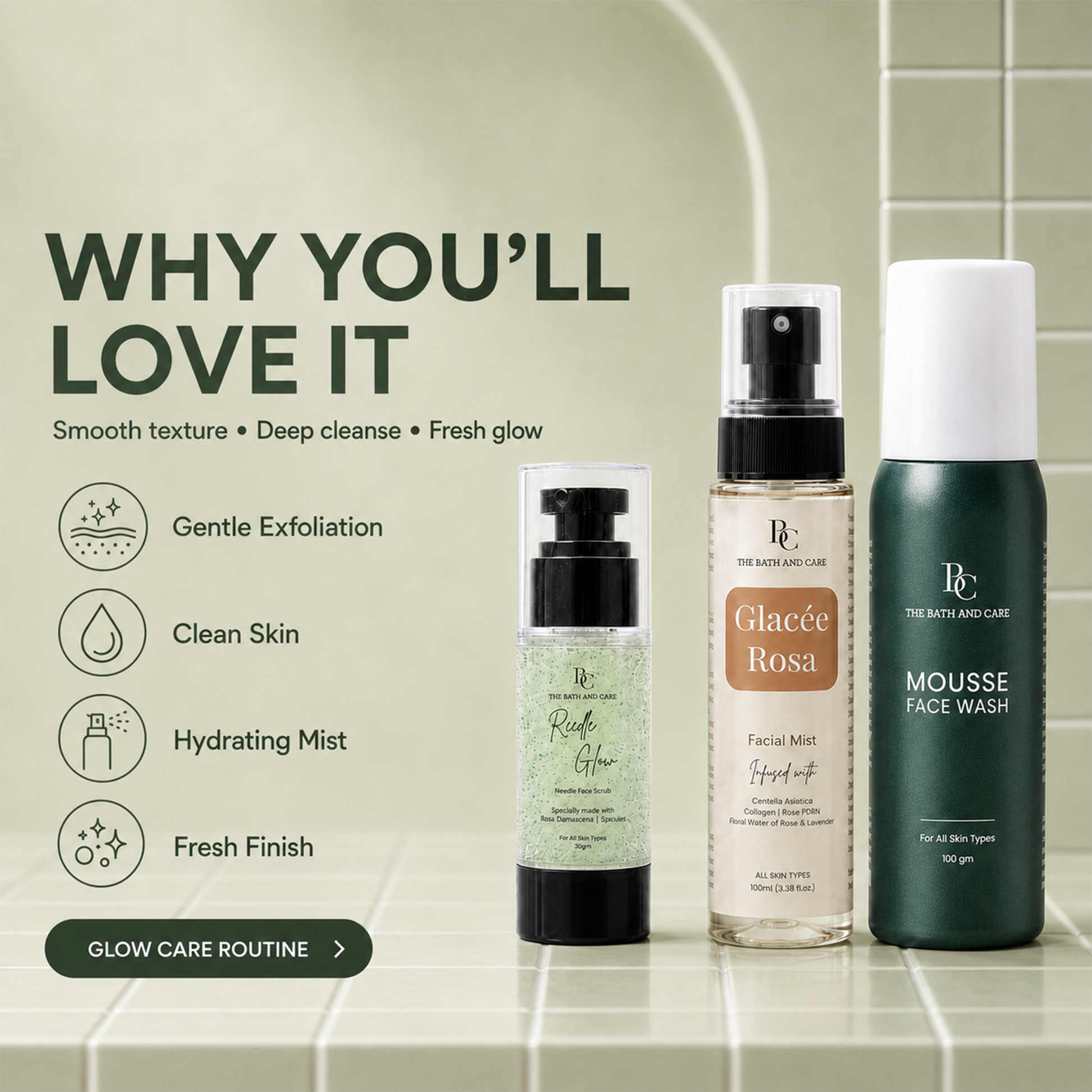 Morning Glow Ritual The Bath and Care