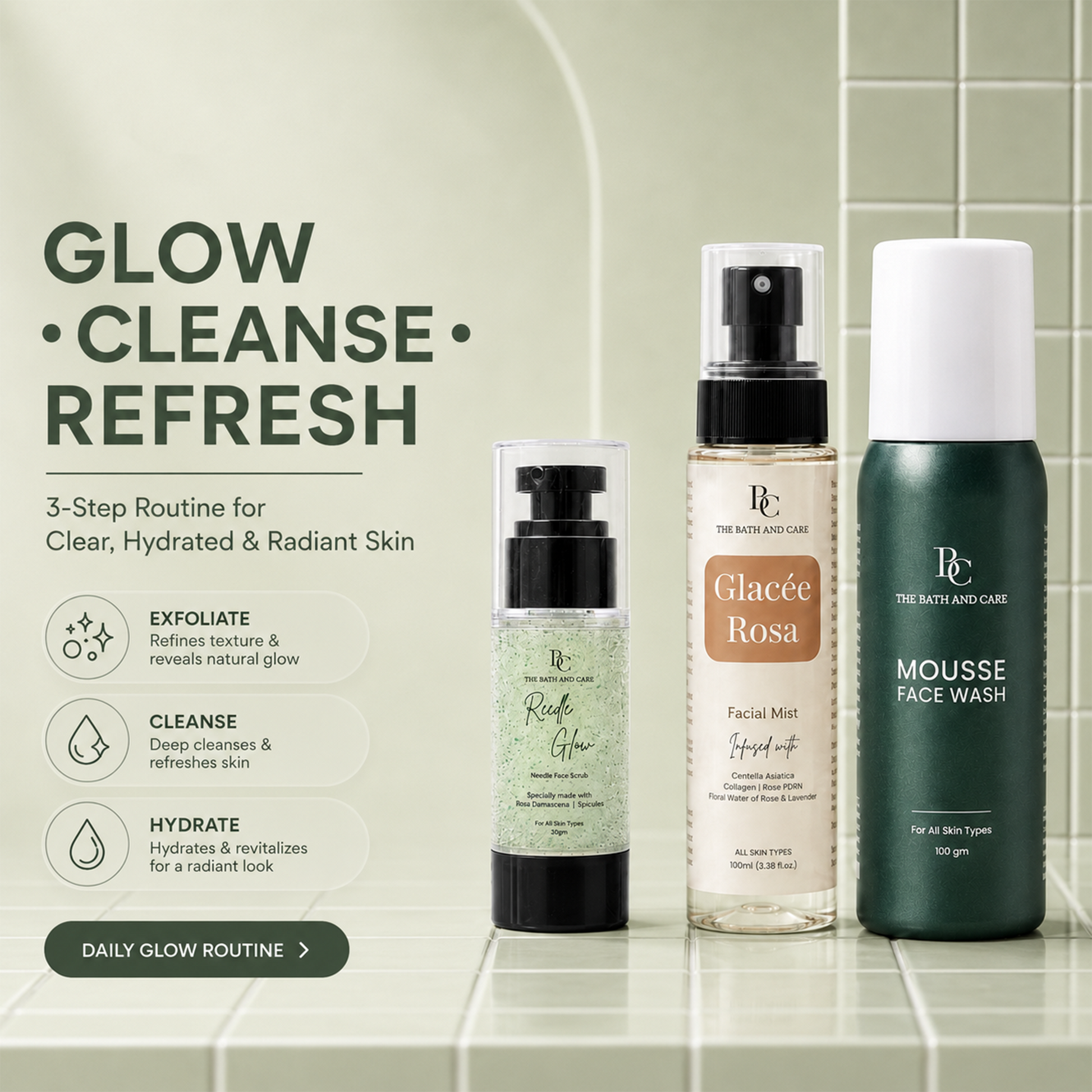 Morning Glow Ritual The Bath and Care