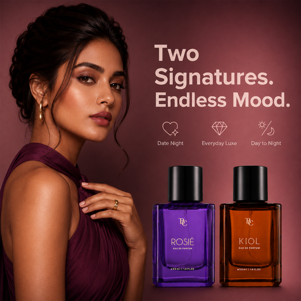 Soft & Bold Perfume Duo – Rosié + Kiol The Bath & Care