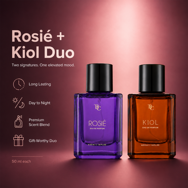 Soft & Bold Perfume Duo – Rosié + Kiol The Bath & Care