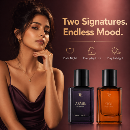 Day & Night Perfume Duo – Armis + Kiol The Bath & Care