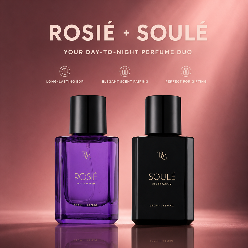 Her Luxury Perfume Duo – Soulé + Rosié The Bath & Care