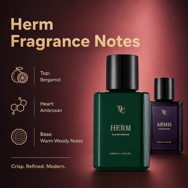 His Signature Perfume Duo – Armis + Herm The Bath & Care