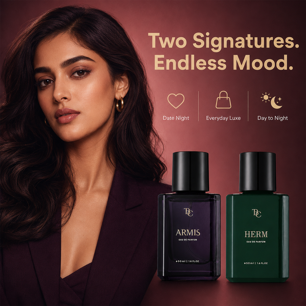 His Signature Perfume Duo – Armis + Herm The Bath & Care