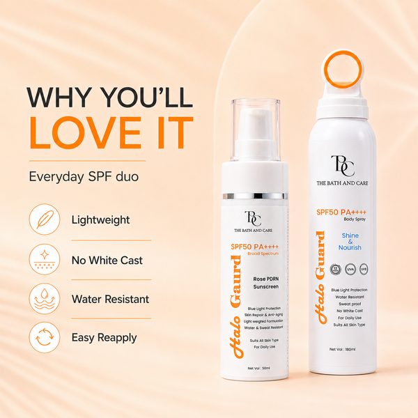 Sun + Spray Shield Combo TBC - The Bath and Care