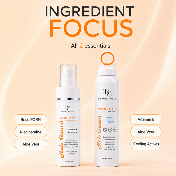 Sun + Spray Shield Combo TBC - The Bath and Care