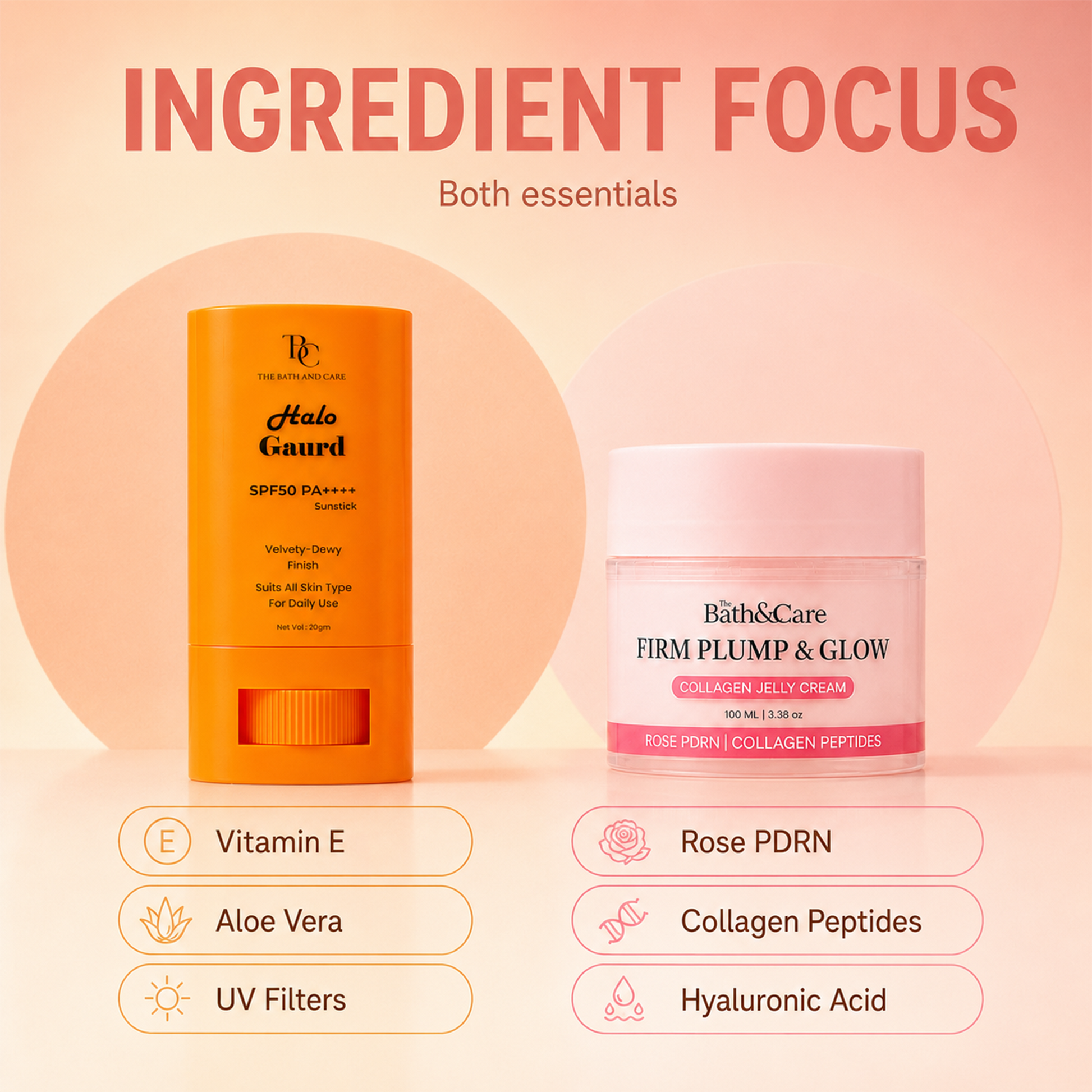 Sunstick & Glow Combo TBC - The Bath and Care