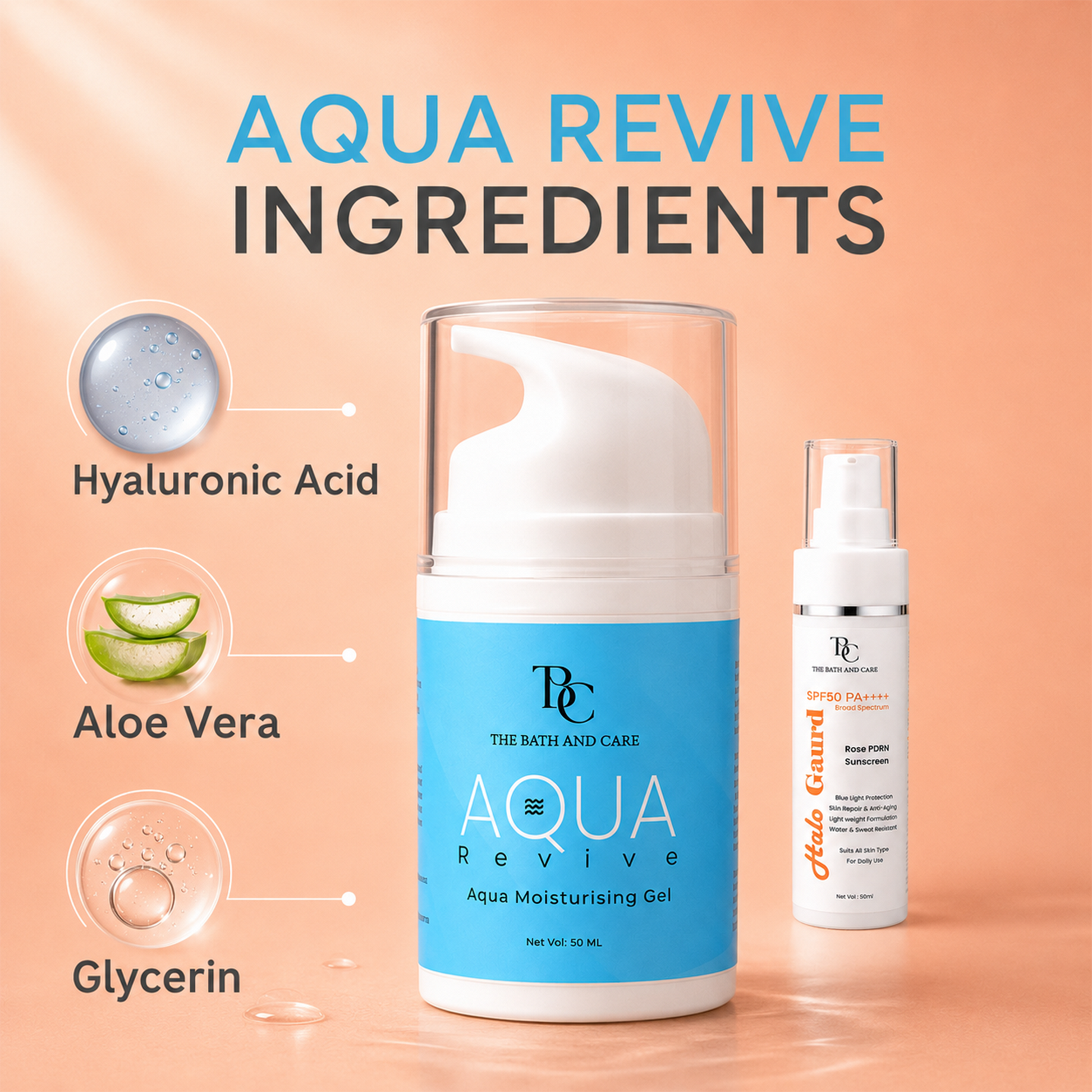 Sun + Hydrate Combo TBC - The Bath and Care