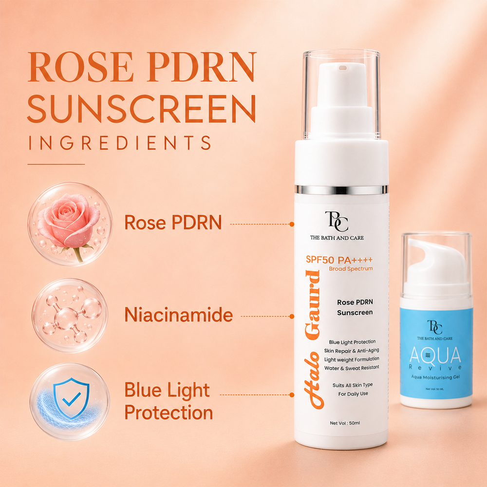 Pack of Sunscreen and Aqua Moisturiser The Bath and Care