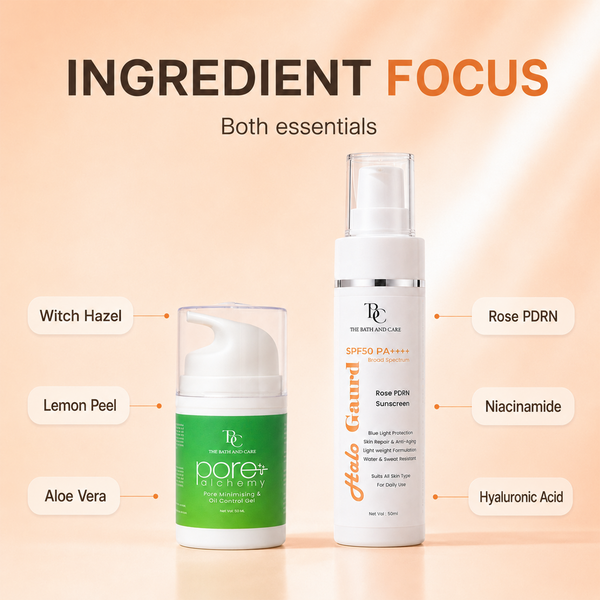 Clear Skin + Sun Combo TBC - The Bath and Care