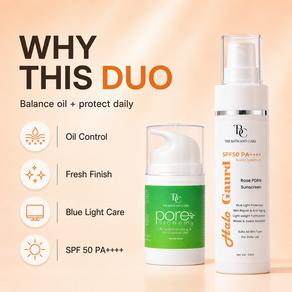 Clear Skin + Sun Combo TBC - The Bath and Care