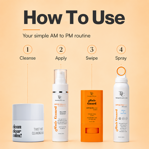 Cleanse & Shield Set TBC - The Bath and Care