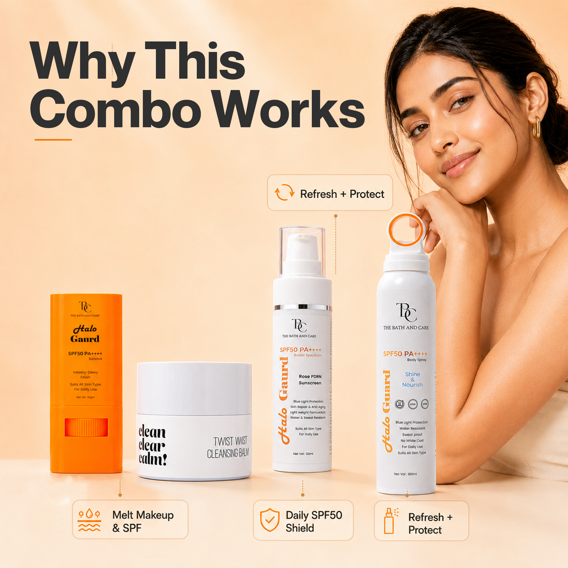 Cleanse & Shield Set TBC - The Bath and Care