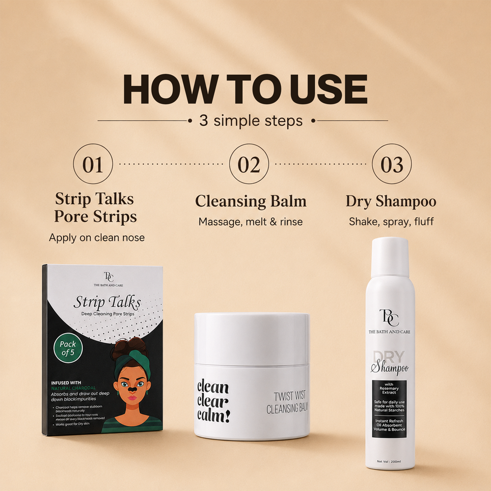 On-the-Go Hair & Face Kit TBC - The Bath and Care
