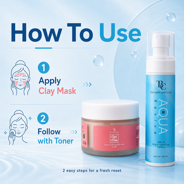 Pink Clay Detox Duo TBC - The Bath and Care