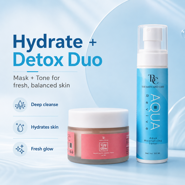 Pink Clay Detox Duo TBC - The Bath and Care