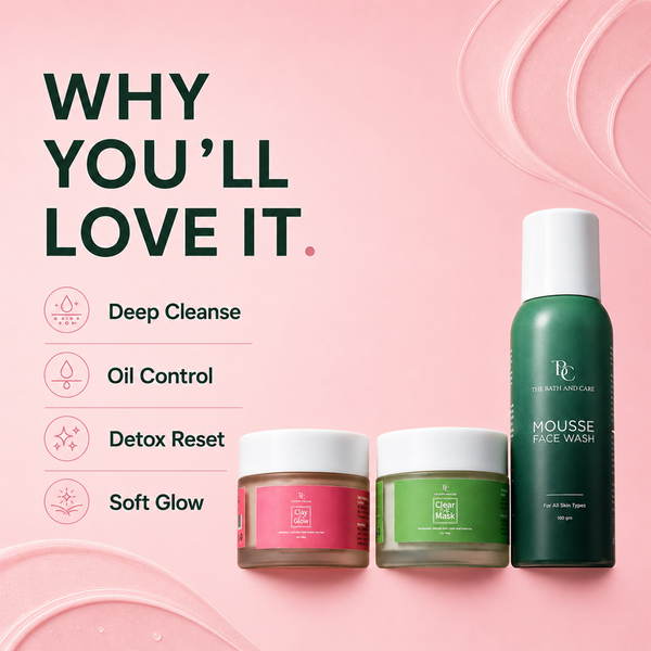 Clay Trio + Kaolin Cleanse TBC - The Bath and Care