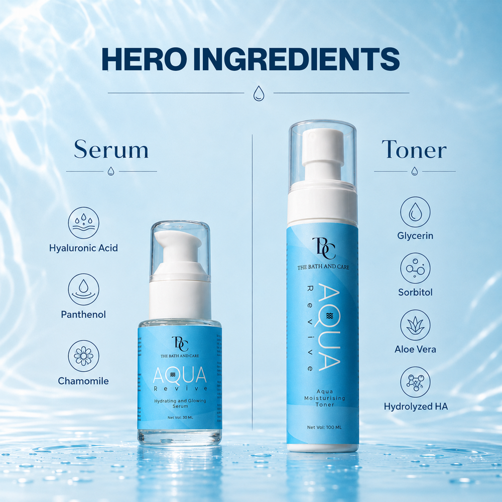 Buy Green Shampoo and Get Aqua Range Free The Bath and Care