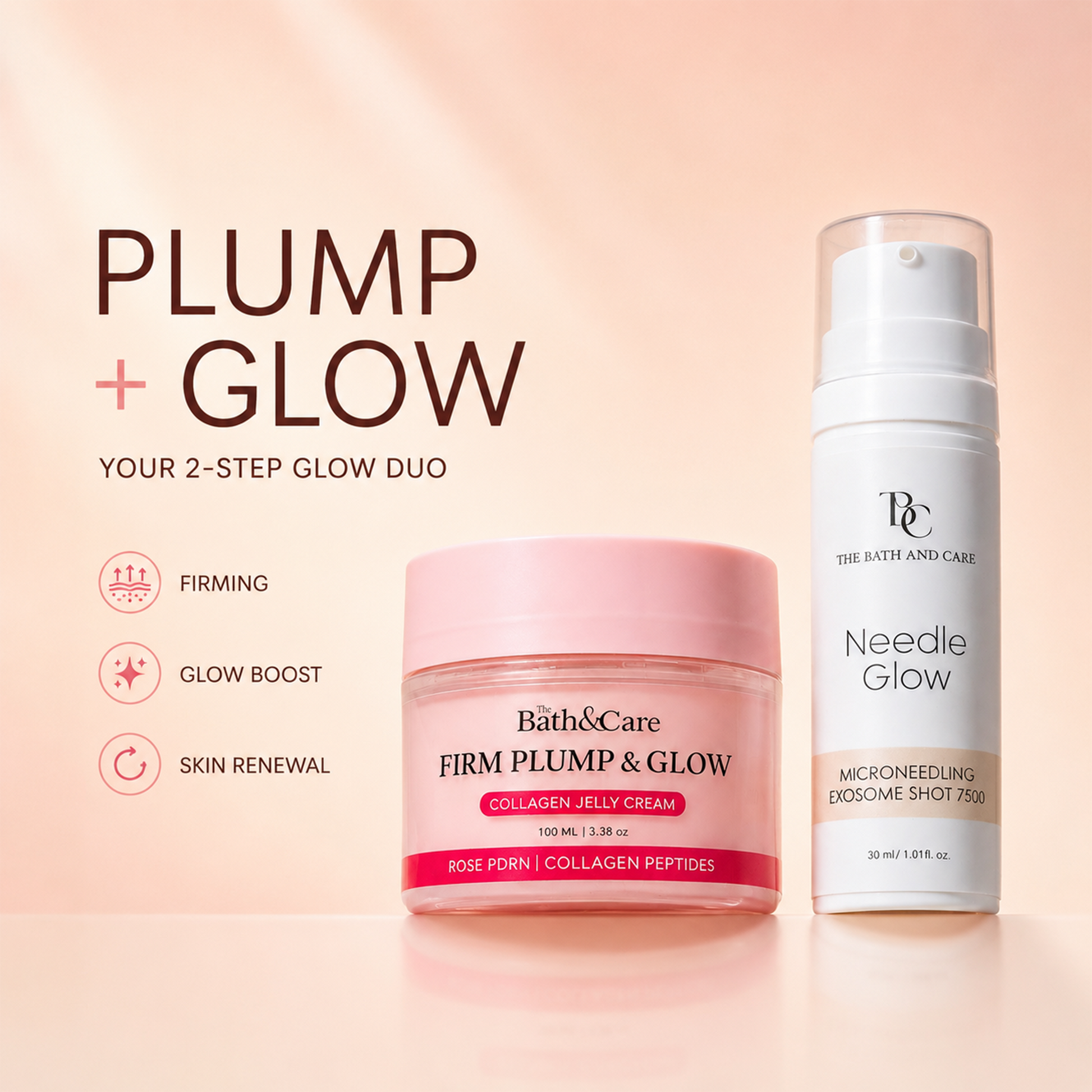 Plump & Glow Duo TBC - The Bath and Care