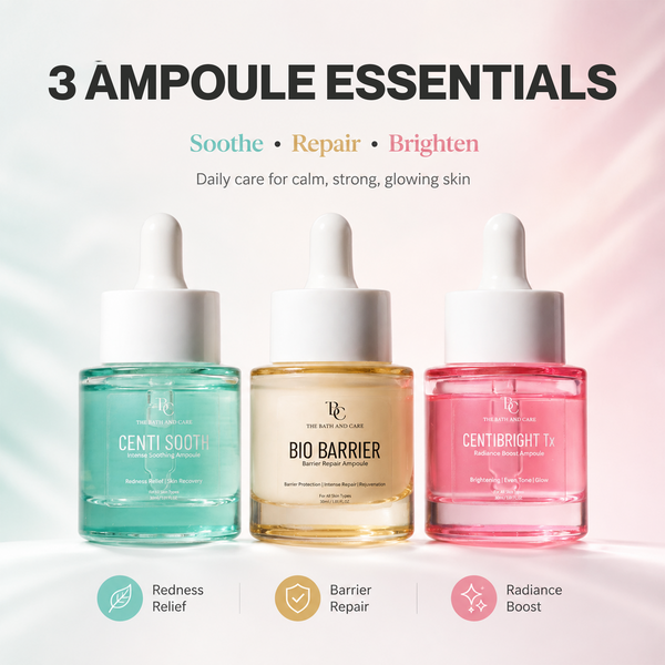 Brighten, Soothe & Repair Ampoule Trio – 3-Piece Set The Bath and Care