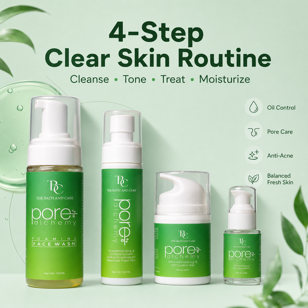Combo Of Pore Alchemy The Bath and Care