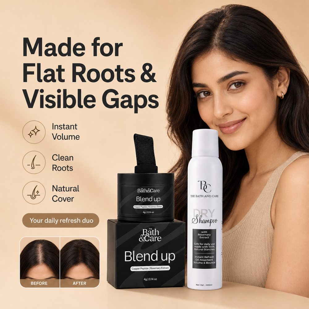 Buy Dry Shampoo and Get Blend Up - Hair Cover Up Powder Free The Bath and Care