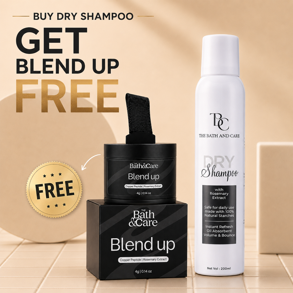 Buy Dry Shampoo and Get Blend Up - Hair Cover Up Powder Free The Bath and Care